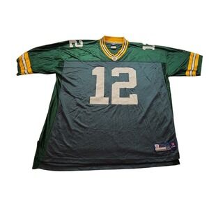 NFL Equipment Onfield Green Bay Packers Aaron Rodgers 12 Jersey Mens 3XL Green
